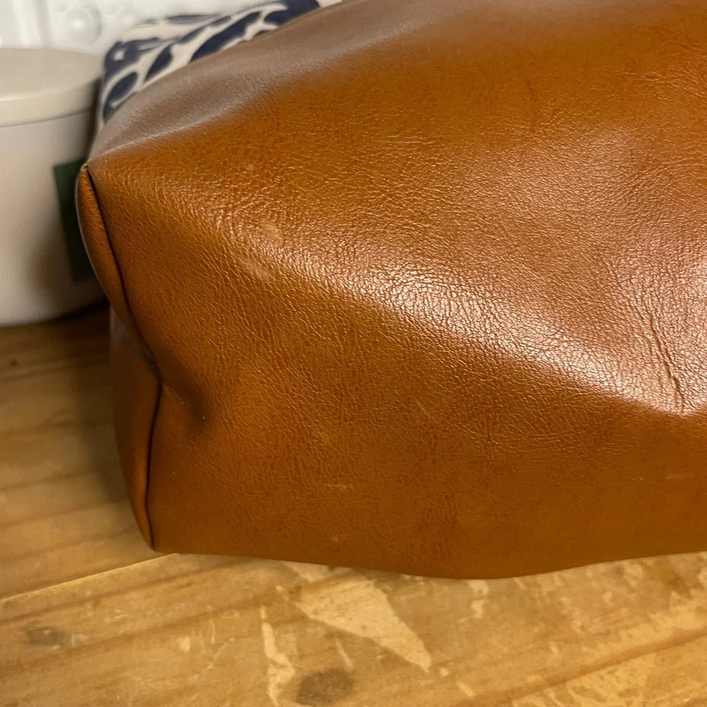 Daylin Skye Designs Artisan Damask & Leather Hono Tote Bag